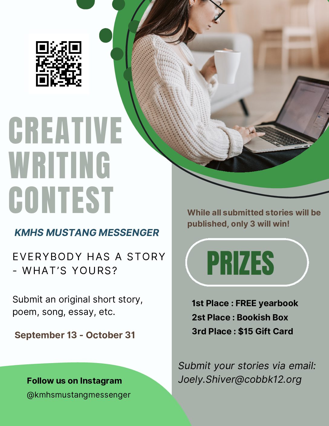 Mustang Messenger Creative Writing Contest